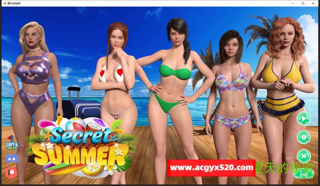【欧美SLG/汉化/新作】夏天的秘密 Secret Summer V0.10 汉化版【PC+安卓/3G】-ACG游戏社区